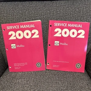 2002 Chevrolet Malibu Service Repair Manual Set - Bild 1 von 3