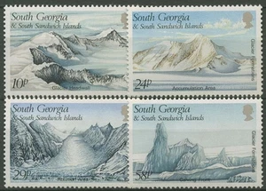 Südgeorgien 1989 Gletscherformationen Berge 176/79 postfrisch - Picture 1 of 1