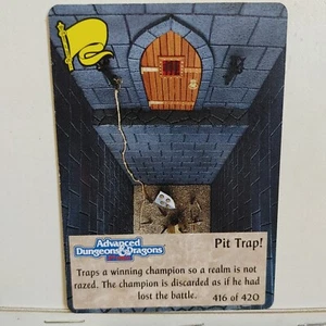 PIT TRAP! --- SPELLFIRE CCG -- SECOND EDITION -- NM/Mint - Picture 1 of 2