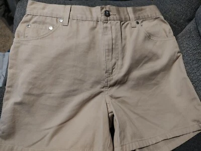 Pantalones Cortos Bill Blass Damas Kahki Talla 6P Nuevos con Etiquetas Foto 1 de 4