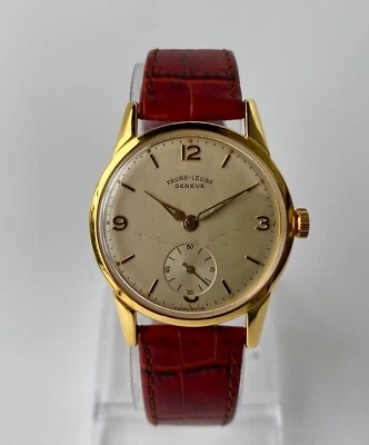 Rare Favre Leuba Vintage 1960 Manual Dressing Watch Small Seconds Newly Serviced - Image 1 of 4
