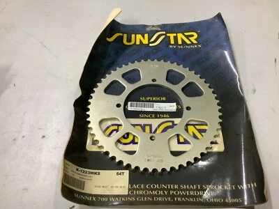 Piñón trasero de aluminio Sunstar K-1223WKS KAWASAKI KX 80/100 Foto 1 de 2