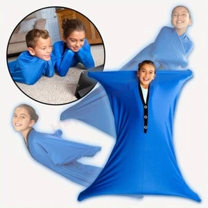 Kid Sensory Stretchy Bodysuit Body Sock Play Sleep Dynamic Movement Aid Children - Picture 1 of 25