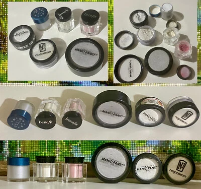 6 Rare MANIC PANIC Glam Dust STARCHILD Benefit SHOW OFFS Stila All over NAPOLEON - Image 1 of 4