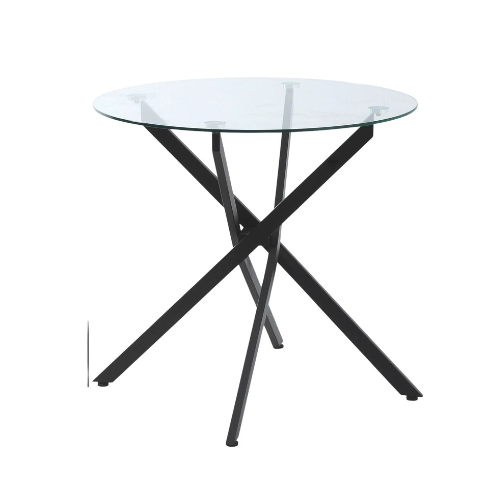 Homcom 839-079 Small Living Room Table - Black