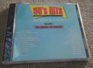 NEW Various Artists - 50's Pop Hits 1 CD/ Various Manufactured On Demand SEALED - Imagen 1 de 5
