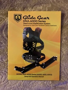 Glide Gear Dna 6000 Series Vest  And Arm Stabilizer System - Picture 1 of 13