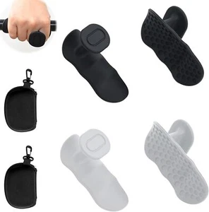 4 Pcs Weight Lifting Grips for Men Women -Ergonomics Rubber Fingerless Rypt Grip - Picture 1 of 7