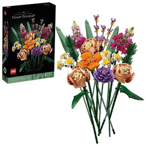 LEGO Botanicals Flower Bouquet - Artificial Flowers Set for Adults incl. Rose... - Picture 1 of 7