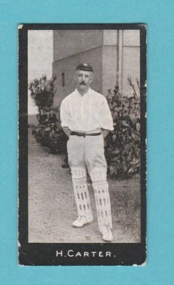 CRICKET - F. & J. SMITH - RARE CRICKETER CARD NO. 18 - CARTER OF N.S.W. - 1912 - Image 1 of 2