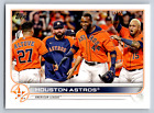 2022 Topps #136 Houston Astros Tc Houston Astros Baseball Card