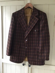 Original Vintage Lumpen für Herren Jacke 1960er/70er braun und schwarz 42 Brustumfang - Bild 1 von 10