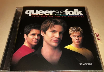 Queer As Folk CD soundtrack Kristine W Green Buck Alcazar Full Frontal Love Inc Foto 1 de 4