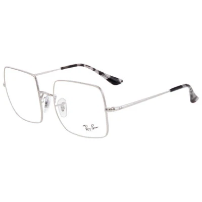 Nuevas gafas Ray Ban cuadradas RB 1971-V 2501 marco óptico plateado 54-19-145 Foto 1 de 3