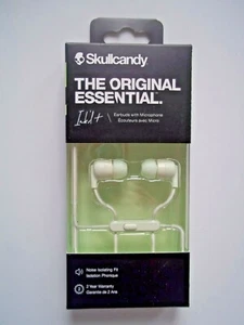 Weiße SKULLCANDY Ink'd + Ohrhörer mit Mikrofon einfache Steuerung Geräuschisolierung Passform - Bild 1 von 3