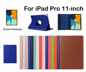 360°Rotate PU Leather cover case for Apple iPad Pro 11-inch (2018) - Bild 1 von 15