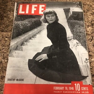 Life Magazine February 18, 1946 (DX-2) - Imagen 1 de 11