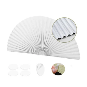 Half Round Window Shade,Full Blackout Blinds,Arch Window Shades - Picture 1 of 31