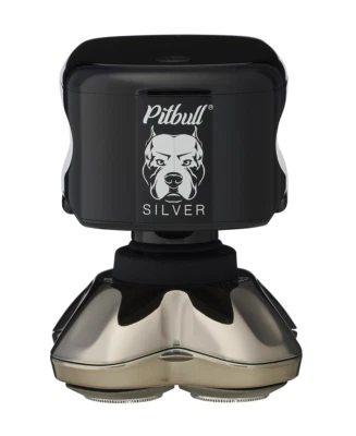 New Skull Shaver Pitbull Silver Pro Head Shaver - image 1 of 4