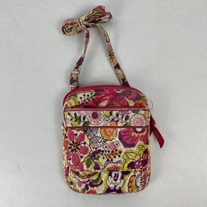 Vera Bradley Disney Parks Bouncing Bloom Mickey & Minnie Hipster Crossbody Rare - Picture 1 of 5