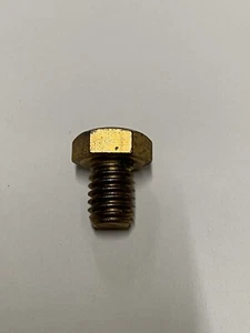 Sujetador de perno de latón con tapa hexagonal de 3/8""-16 1/2"" (25 piezas) - Imagen 1 de 3