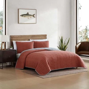 Eddie Bauer - Queen Quilt Set, Soft Reversible Bedding with Matching Shams, F... - Picture 1 of 11