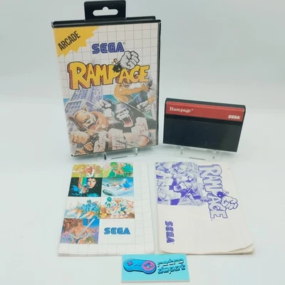Rampage Skateboard/Scooter/Skates/BMX Bike / Sega Master System / Pal / Eur - Image 1 of 4