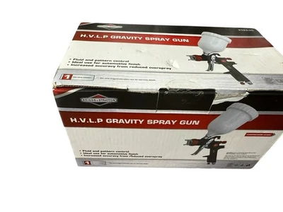 Pistola pulverizadora de alimentación por gravedad Briggs & Stratton, H.V.L.P nueva en caja 6388-00 Foto 1 de 4