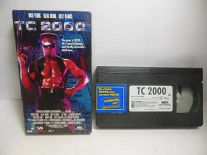 RARE TC 2000 VHS TAPE ENGLISH 1993 BILLY BLANKS ACTION SCI-FI UNTESTED EX Rental - Imagen 1 de 4