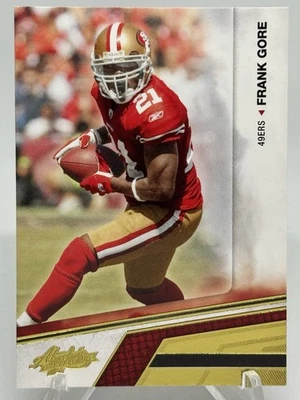 Frank Gore 2010 Absolute Memorabilia #83 San Francisco 49ers - Image 1 of 2