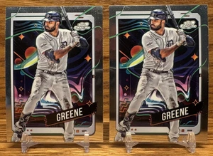 RILEY GREENE Cosmic LOT | 2024 Cosmic Chrome Detroit TIGERS #31 - Picture 1 of 2