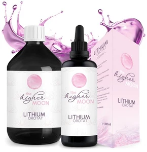 The higher MOON Lithium Lösung 500ml + 100ml | Li-Orotat für Laborzwecke - Bild 1 von 9