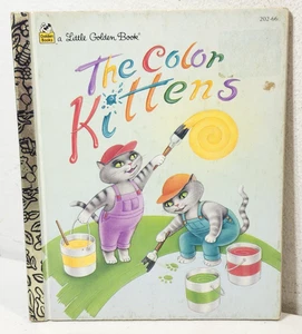 Little Golden Book The Color Kittens Kids 1994 HC - Imagen 1 de 4
