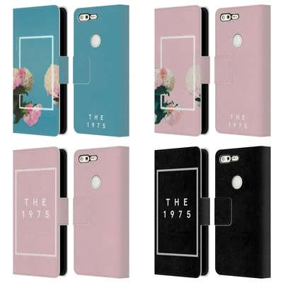 OFFICIAL THE 1975 KEY ART LEATHER BOOK WALLET CASE COVER FOR GOOGLE PHONES - Image 1 of 4