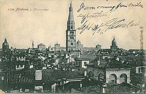 CARTOLINA d'Epoca - MODENA Citta: PANORAMA 1906 - Foto 1 di 1