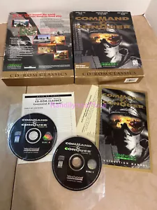 Command & Conquer PC Game - Big Box Westwood Studios CD-ROM Windows 95 - Picture 1 of 14