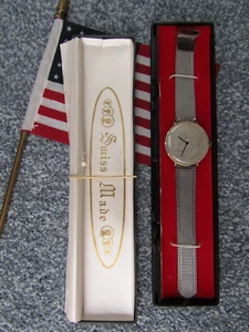 Morgan Silver Dollar Watch Vintage Swiss Collectible - Picture 1 of 14