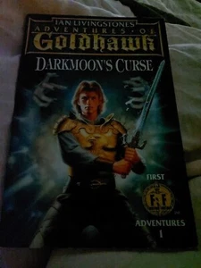 Adventures of Goldhawk Darkmoon's Curse First FF Adventures Ian Livingstone 1995 - Picture 1 of 3