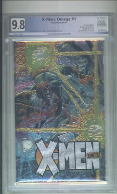 X-MEN OMEGA  #1  PGX 9.8  "CHROMIUM WRAPAROUND COVER " - Image 1 of 2