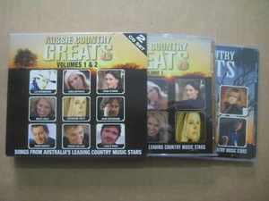 AUSSIE COUNTRY GREATS - RARE 2 x CD BOX SET 2008 OOP - D-500031/2 - NEAR MINT - Picture 1 of 3