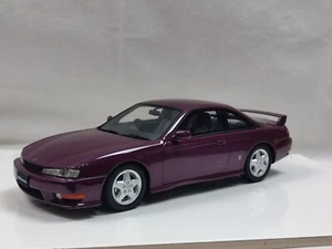 Coche coleccionable raro Otto 1/18 Nissan Silvia S14 fucsia Ot210 - Imagen 1 de 9