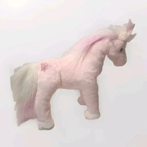 Douglas Plüsch Pferd rosa Glitzer Haare Pony Stofftier  - Bild 1 von 5