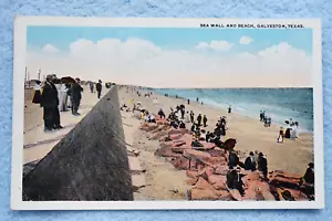 Sea Wall and Beach - Galveston, Texas - Imagen 1 de 2