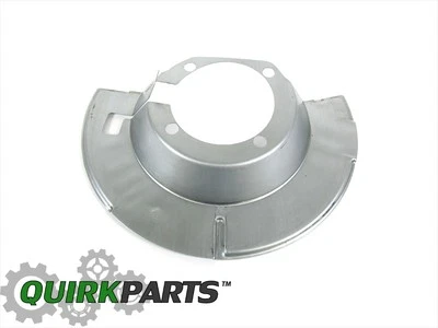 2003-2008 Dodge Ram 2500 3500 protetor de freio dianteiro esquerdo NOVO MOPAR 5086664AA - Imagem 1 de 4