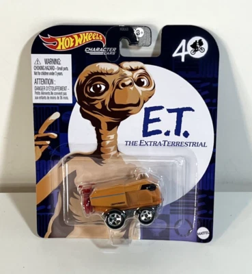 2022 Hot Wheels: E.T. 40th Anniversary Character Car (1:64 Diecast  Mattel) NEW! - Image 1 of 2