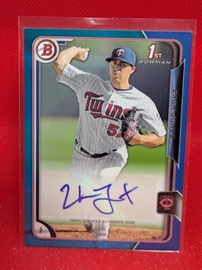 2015 Bowman Prospects Auto Blue /150 Zach Jones Zack Jones #PA-ZJ Auto - Picture 1 of 2