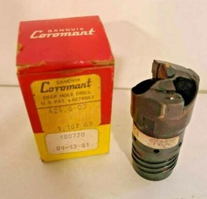 SANDVIK Coromant Carbide Ejector Deep Hole Drill 1.187 Diameter 424.6-05 New - Picture 1 of 1