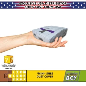MINI Super Nintendo SNES System Console System Dust Cover Vinyl - Picture 1 of 1