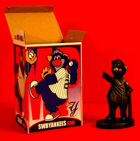 CHAMP STATUE SCRANTON/WILKES-BARRE YANKEES/RAILRIDERS MASCOT Free Shipping Cover