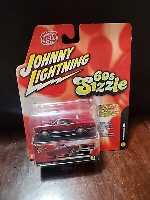 Pontiac GTO 2005 Johnny Lightning rojo 1966 años 60 chisporroteo #12  Foto 1 de 2